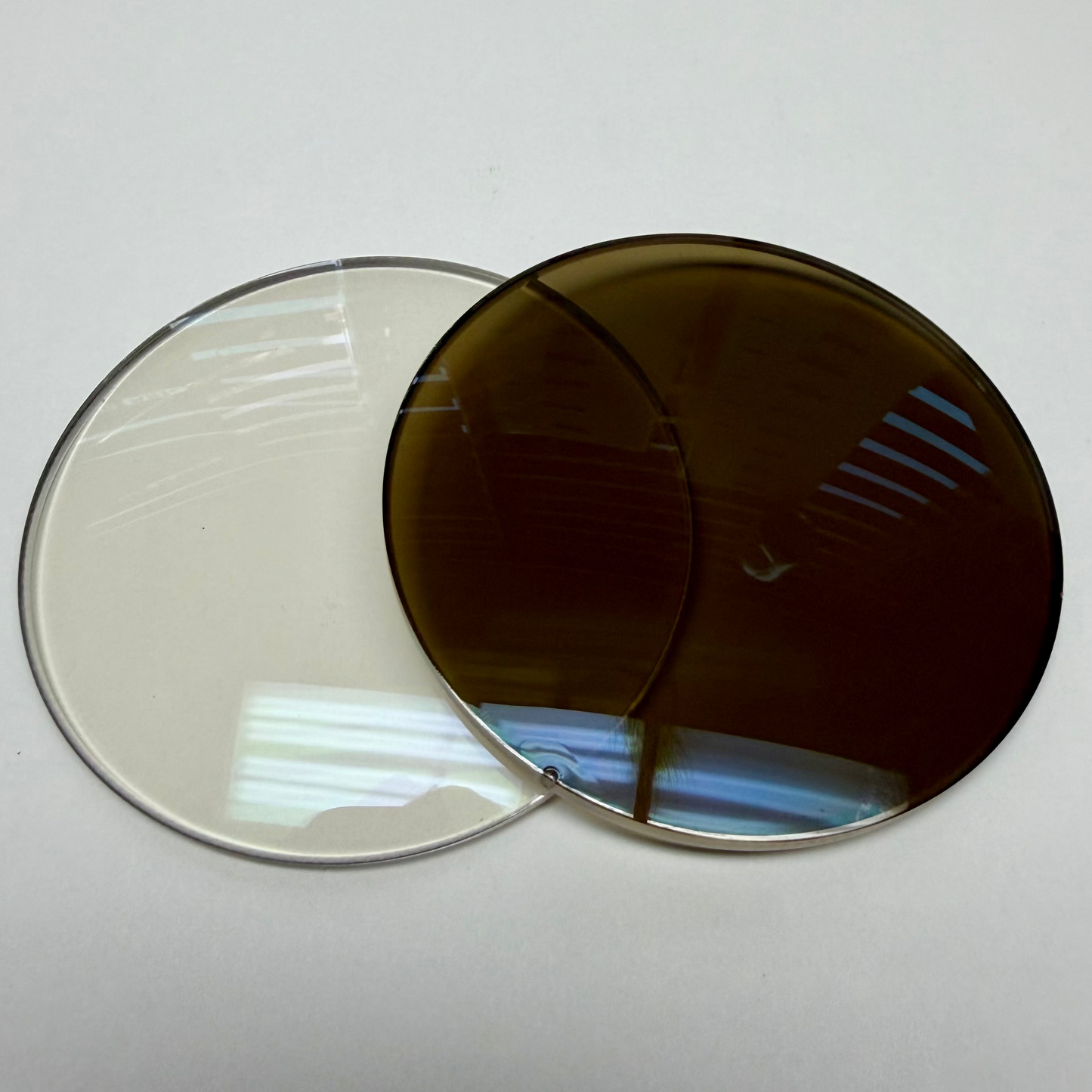 Clear to Brown